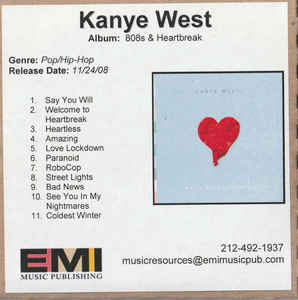 kanye west 808s full album